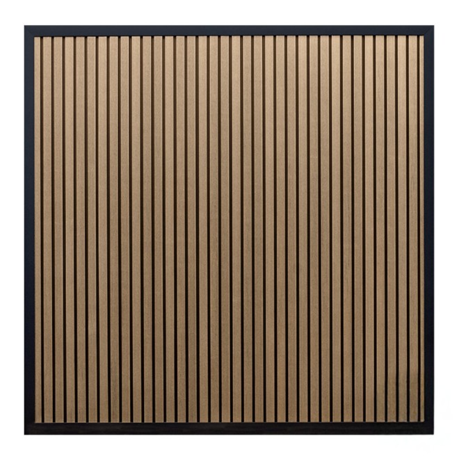 Elephant Schutting Dark Line Stripes Oak and Black Co-Ex 180x180cm